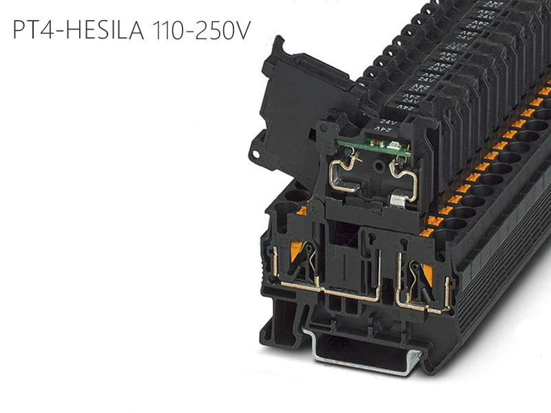 世麥德 保險絲接線端子 PT4-HESILA110-250V 世麥德 保險絲接線端子 PT4-HESILA110-250V