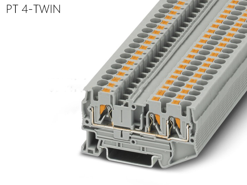 世麥德 直插式接線端子 PT4-TWIN 世麥德 直插式接線端子 PT4-TWIN