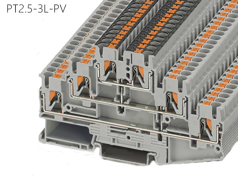 世麥德 直插式接線端子 PT-2.5-3L-PV 世麥德 直插式接線端子 PT-2.5-3L-PV